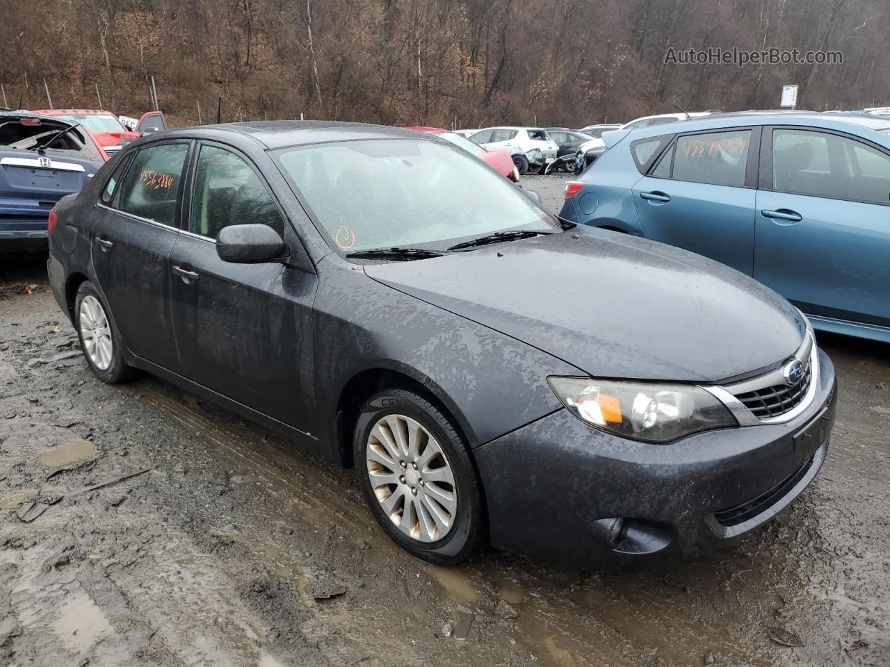 2009 Subaru Impreza 2.5i Premium Black vin: JF1GE60619H513754