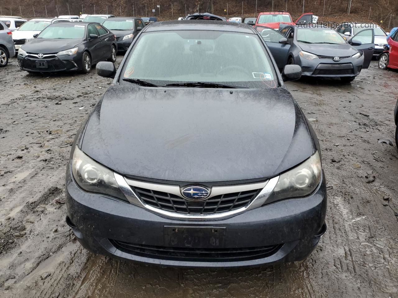 2009 Subaru Impreza 2.5i Premium Black vin: JF1GE60619H513754