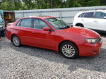 2009 Subaru Impreza 2.5i Premium Red vin: JF1GE60619H520185