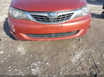 2009 Subaru Impreza 2.5i Orange vin: JF1GE60629H520065