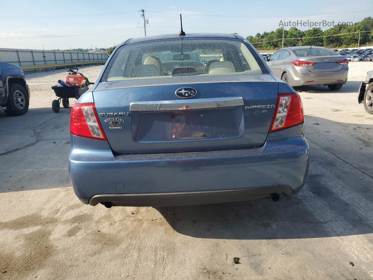 2009 Subaru Impreza 2.5i Premium Blue vin: JF1GE60649H516616