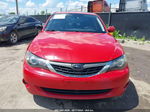 2009 Subaru Impreza 2.5i Red vin: JF1GE60649H520827