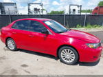 2009 Subaru Impreza 2.5i Red vin: JF1GE60649H520827