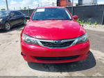 2009 Subaru Impreza 2.5i Red vin: JF1GE60649H520827