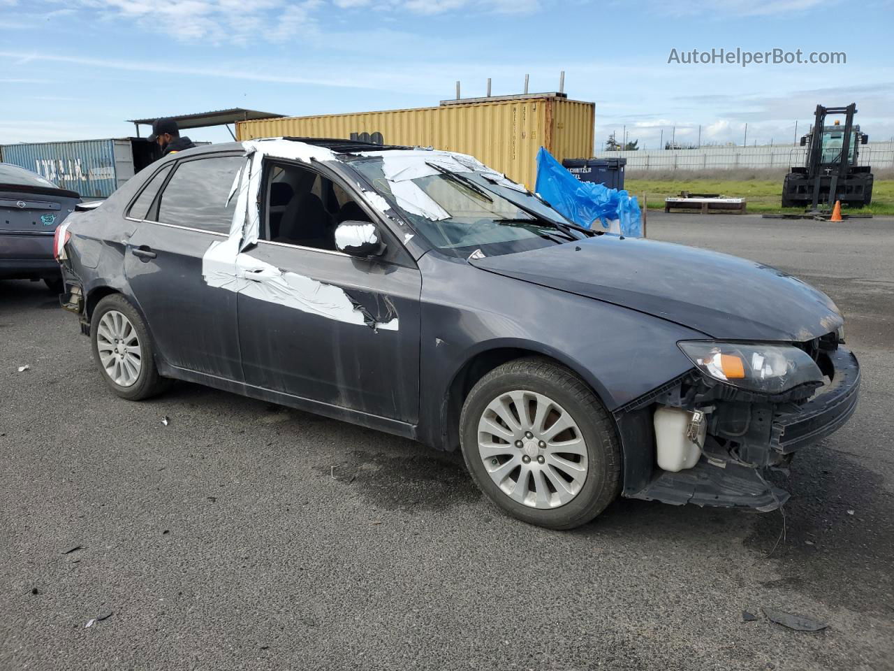 2009 Subaru Impreza 2.5i Premium Blue vin: JF1GE60659H521131