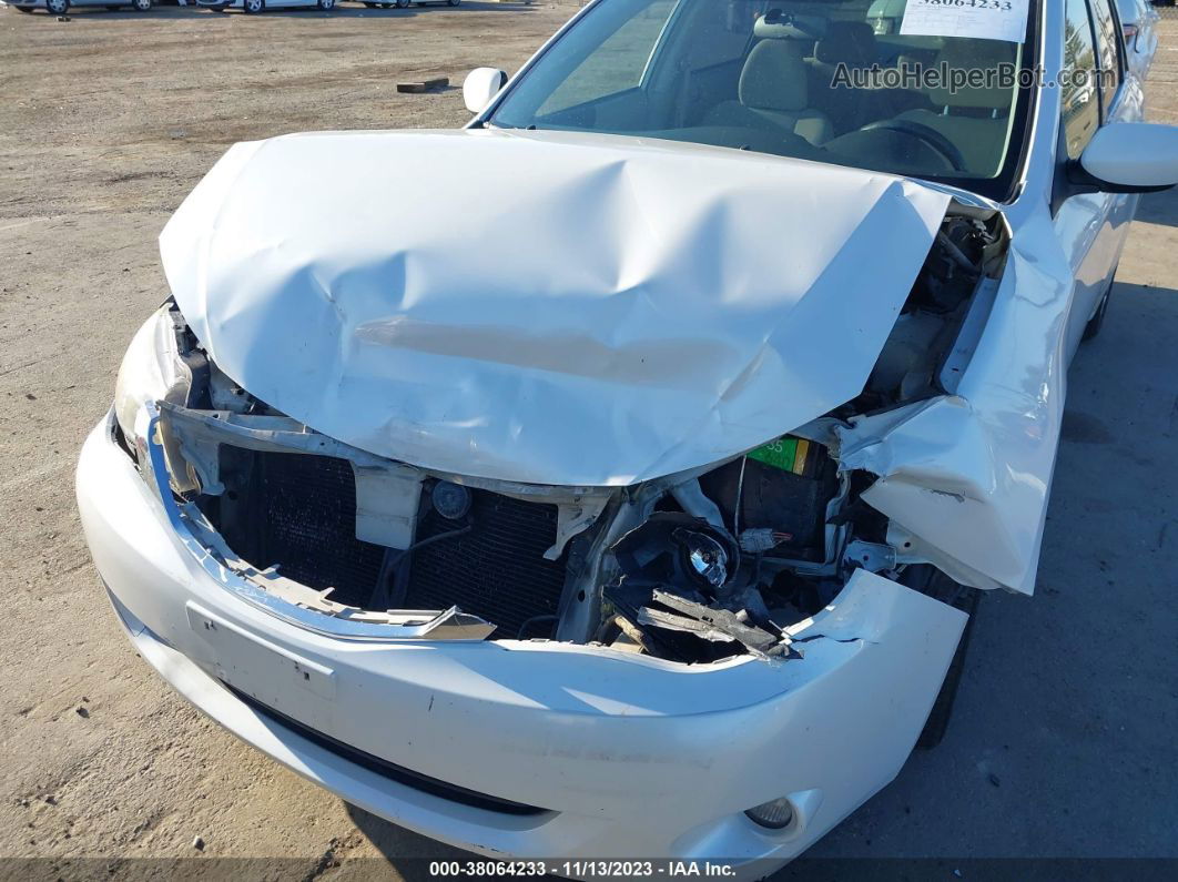 2009 Subaru Impreza 2.5i White vin: JF1GE60669H505200