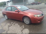 2009 Subaru Impreza 2.5i Orange vin: JF1GE60679G512145