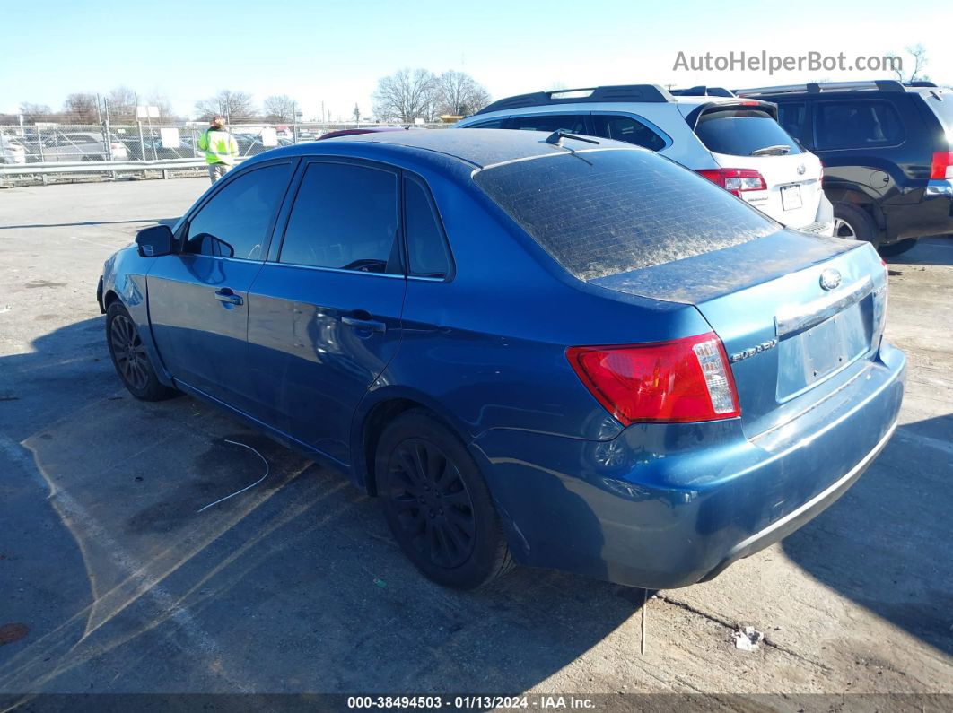 2009 Subaru Impreza 2.5i Blue vin: JF1GE60689H504940