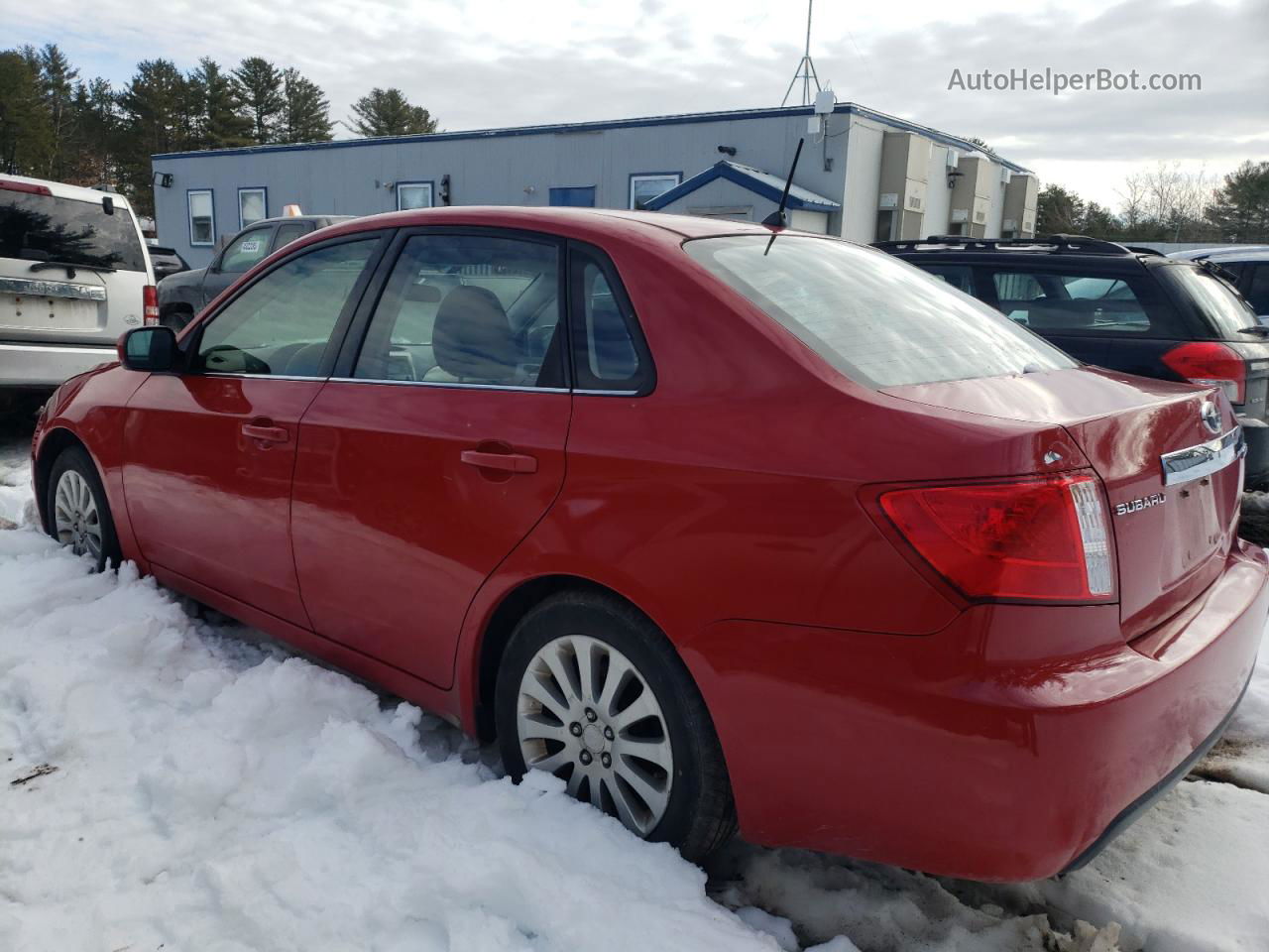 2009 Subaru Impreza 2.5i Premium Red vin: JF1GE60689H519776