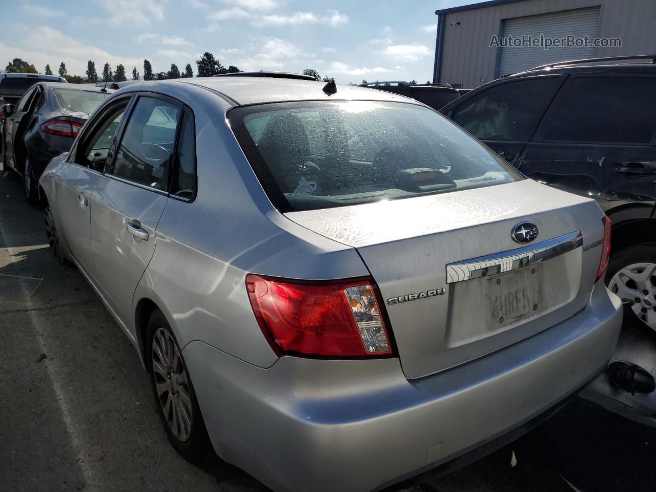 2009 Subaru Impreza 2.5i Premium Silver vin: JF1GE60699H507488