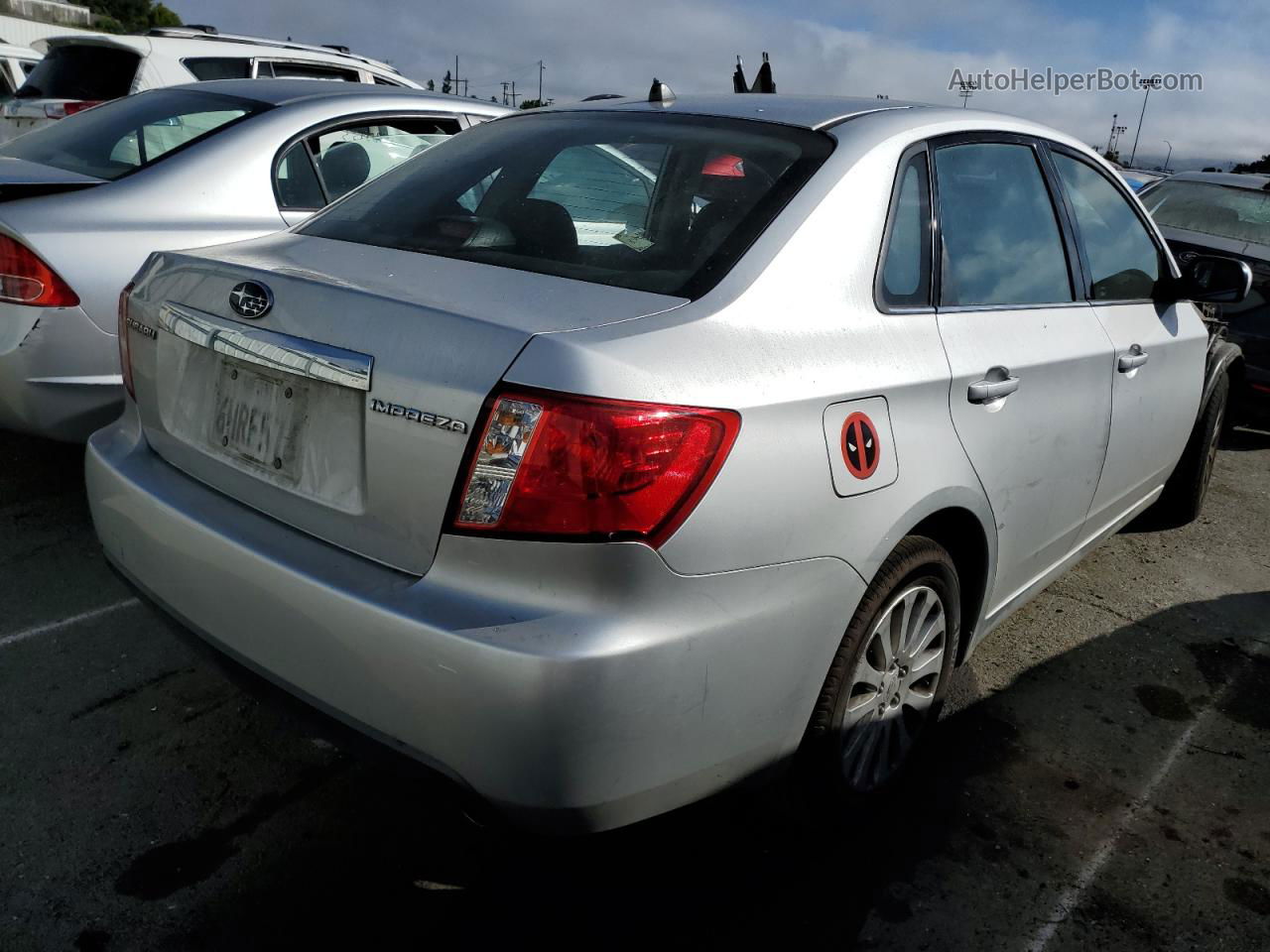 2009 Subaru Impreza 2.5i Premium Silver vin: JF1GE60699H507488