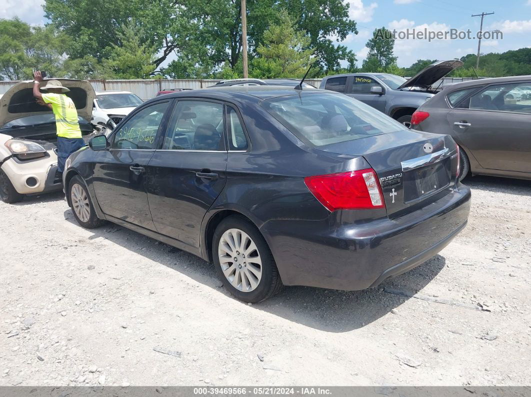 2009 Subaru Impreza 2.5i Синий vin: JF1GE606X9H500582