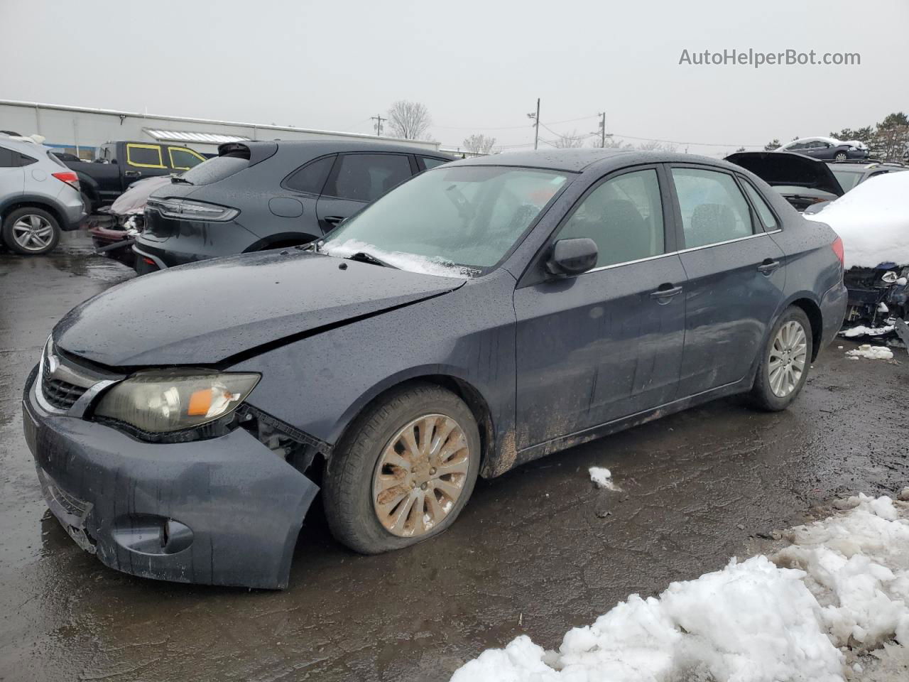 2009 Subaru Impreza 2.5i Premium Gray vin: JF1GE606X9H517317