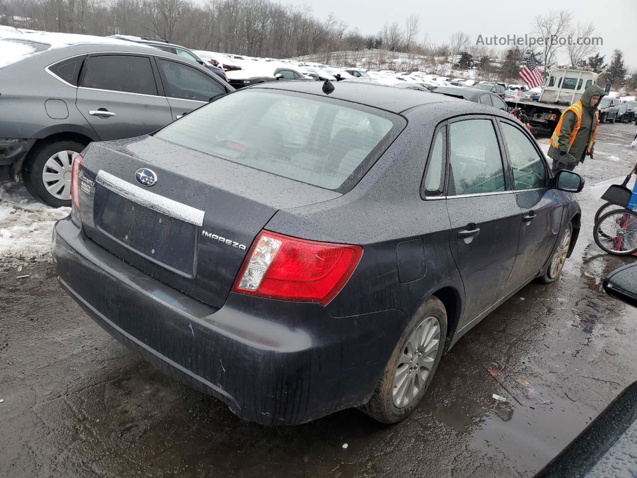 2009 Subaru Impreza 2.5i Premium Gray vin: JF1GE606X9H517317