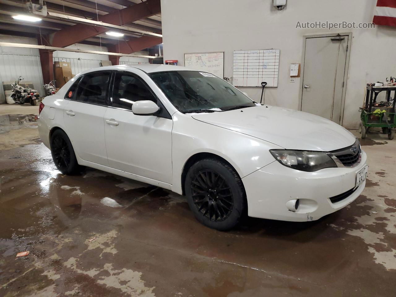 2009 Subaru Impreza 2.5i White vin: JF1GE61609G518822