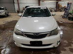 2009 Subaru Impreza 2.5i White vin: JF1GE61609G518822