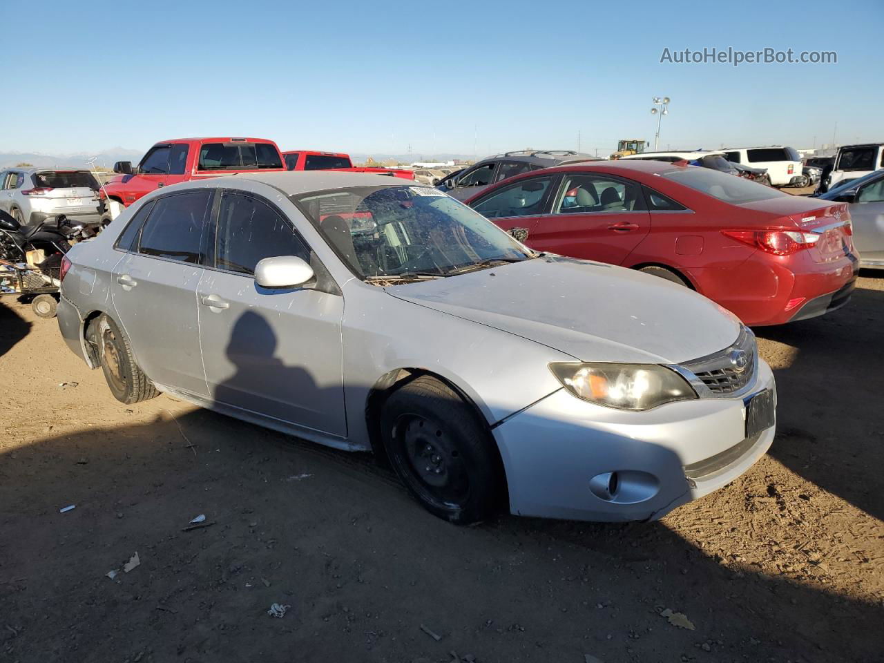 2009 Subaru Impreza 2.5i Silver vin: JF1GE61609H507135