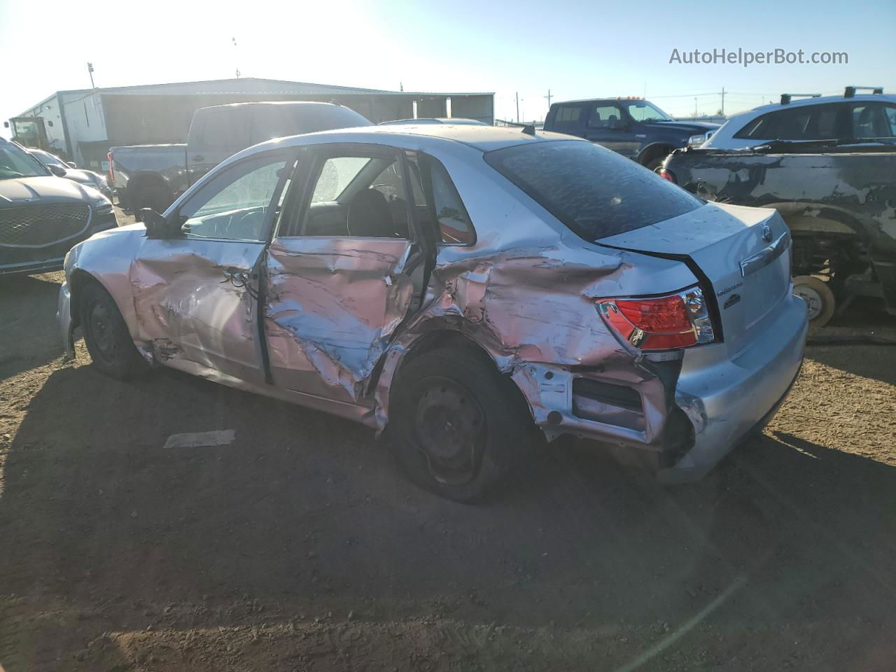 2009 Subaru Impreza 2.5i Silver vin: JF1GE61609H507135