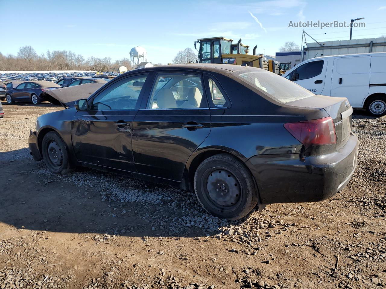 2009 Subaru Impreza 2.5i Черный vin: JF1GE61619H502445