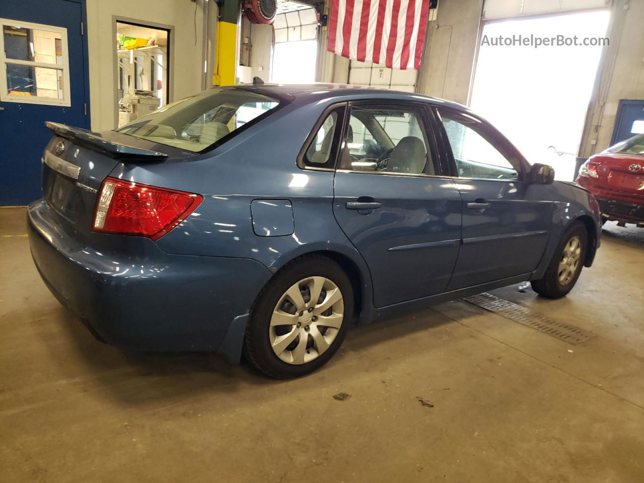 2009 Subaru Impreza 2.5i Blue vin: JF1GE61619H505538