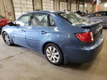 2009 Subaru Impreza 2.5i Blue vin: JF1GE61619H505538