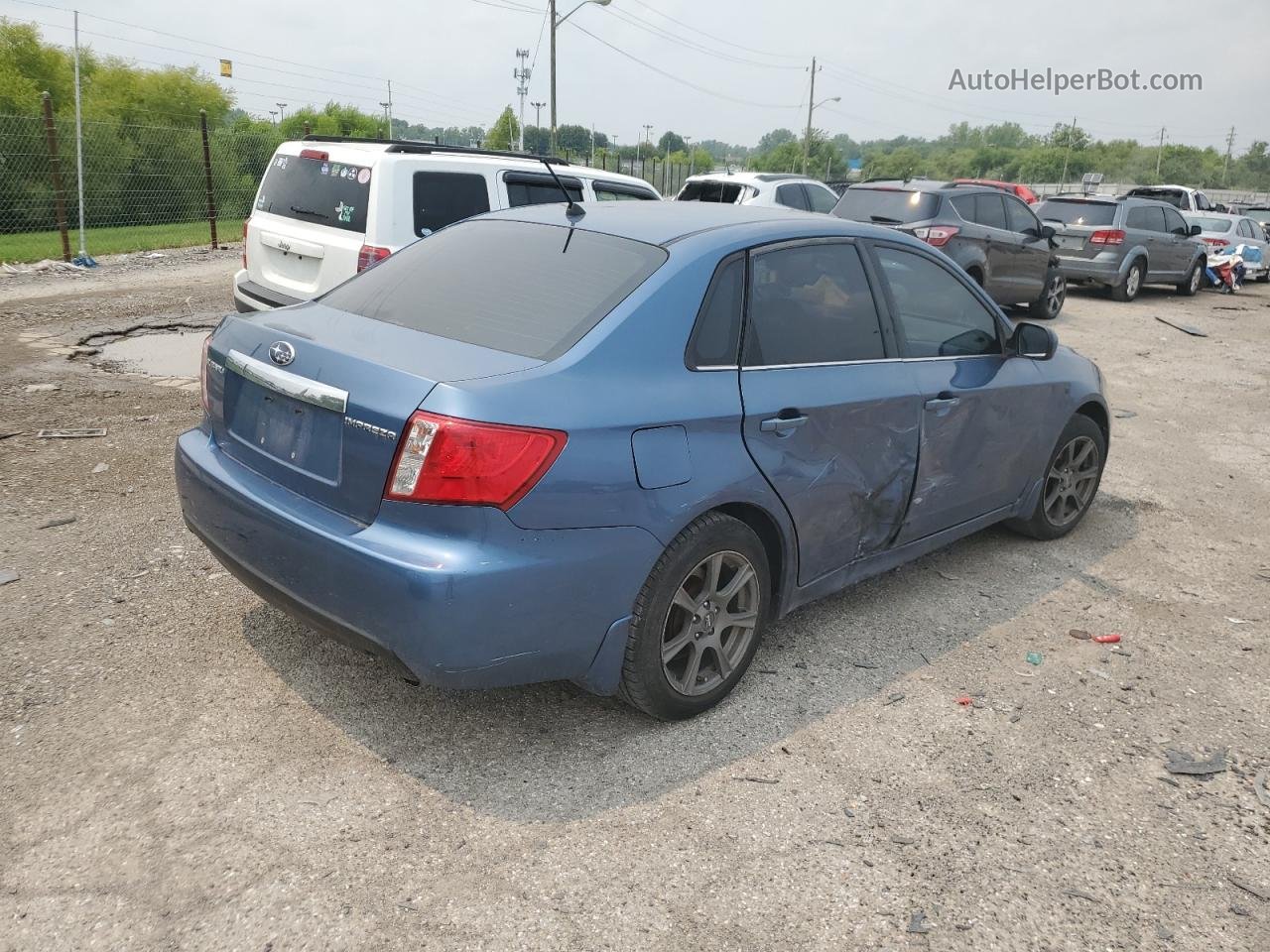 2009 Subaru Impreza 2.5i Синий vin: JF1GE61619H505989
