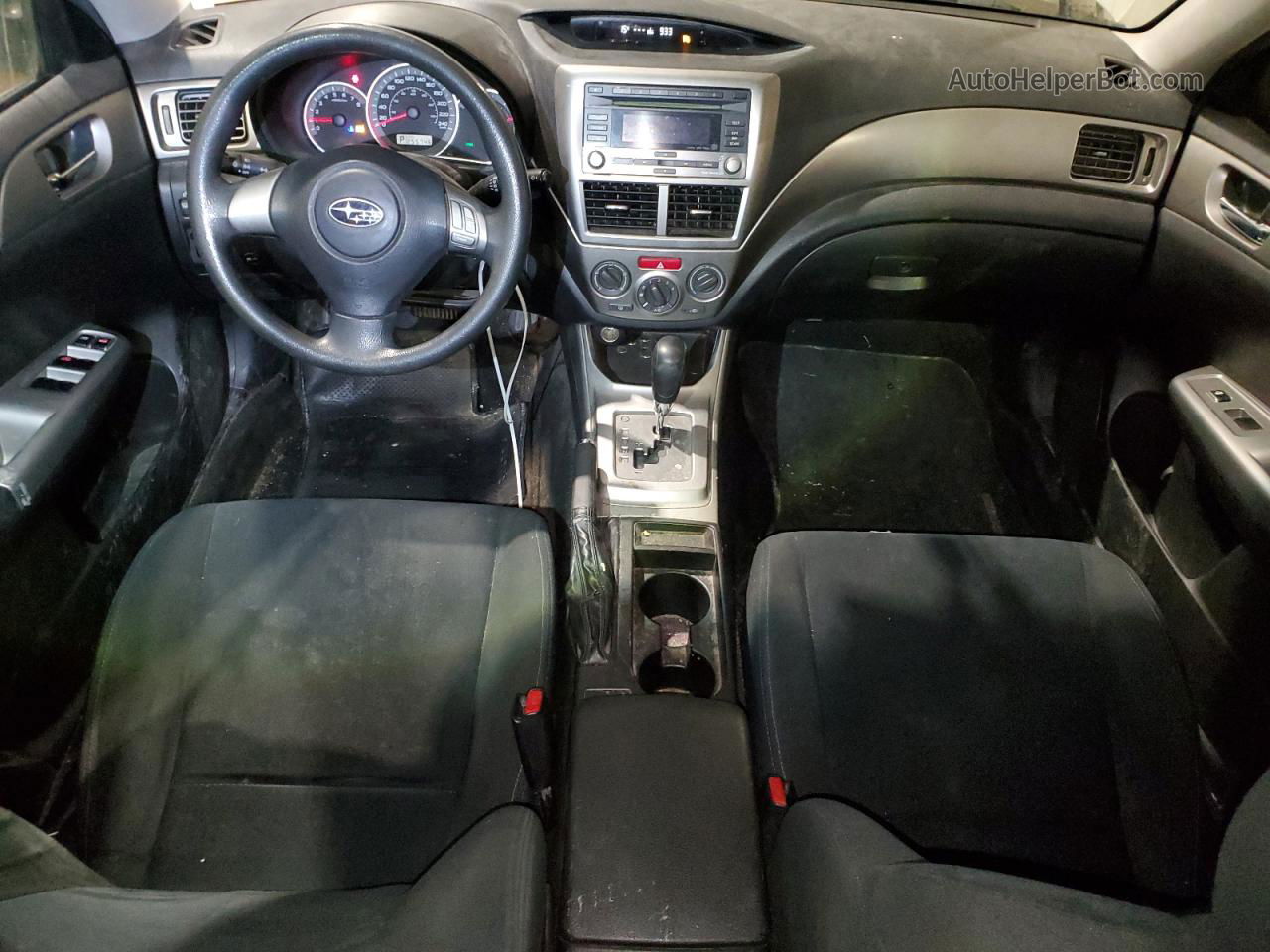 2009 Subaru Impreza 2.5i Белый vin: JF1GE61619H506656