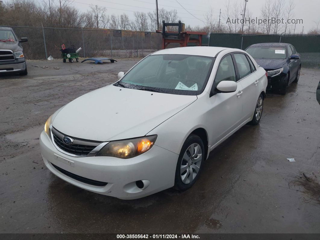 2009 Subaru Impreza 2.5i White vin: JF1GE61619H519648