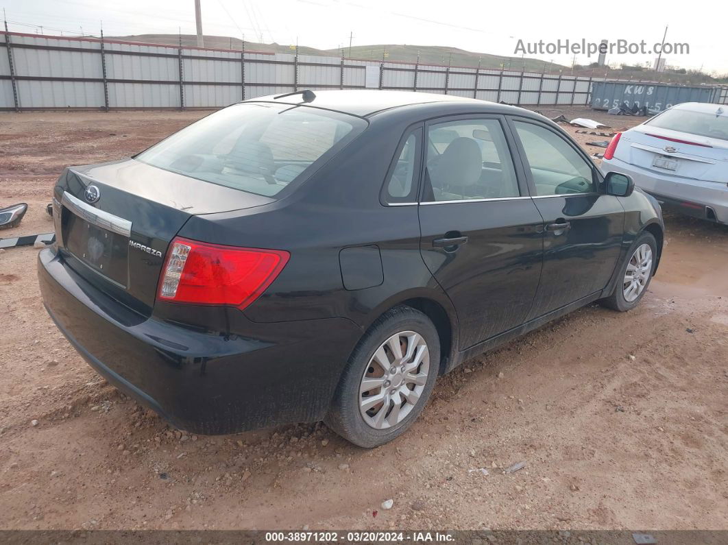 2009 Subaru Impreza 2.5i Черный vin: JF1GE61629H508416