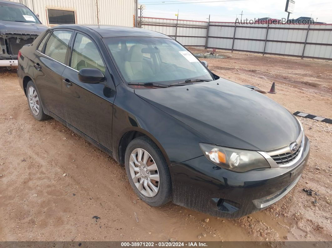 2009 Subaru Impreza 2.5i Черный vin: JF1GE61629H508416