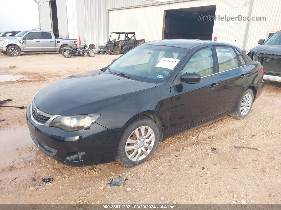 2009 Subaru Impreza 2.5i Черный vin: JF1GE61629H508416