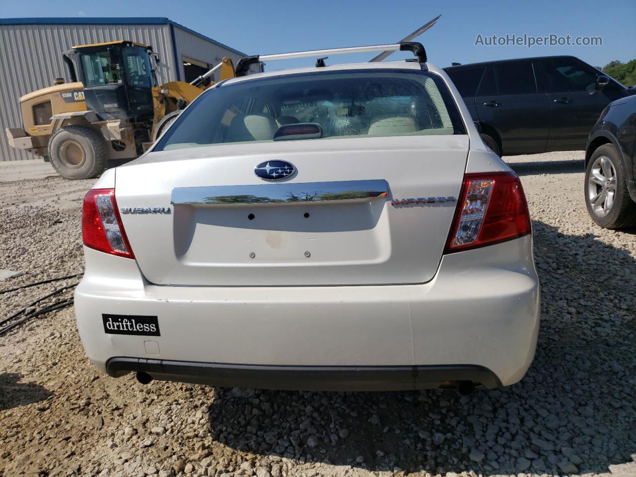 2009 Subaru Impreza 2.5i White vin: JF1GE61629H512238