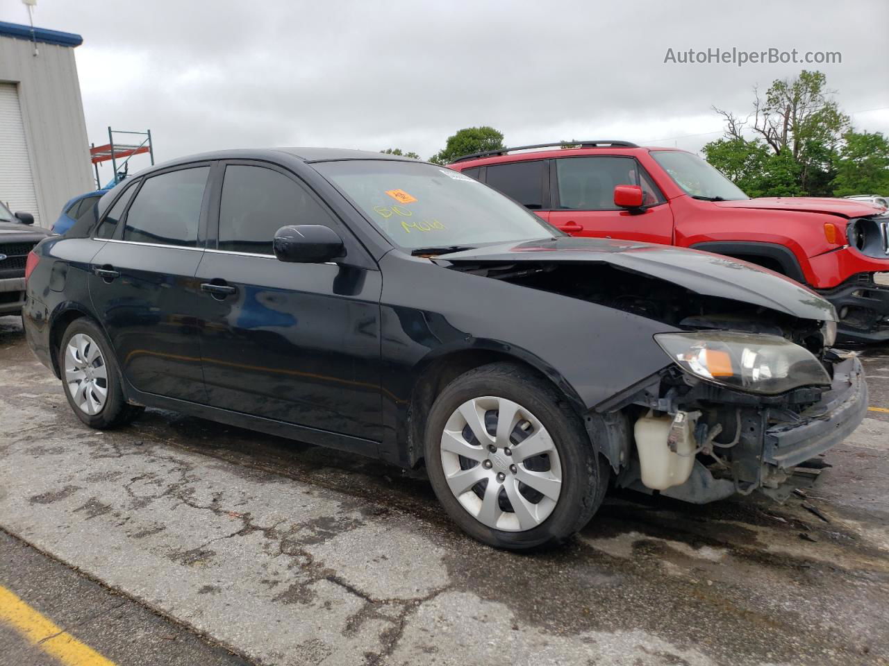 2009 Subaru Impreza 2.5i Черный vin: JF1GE61629H513731