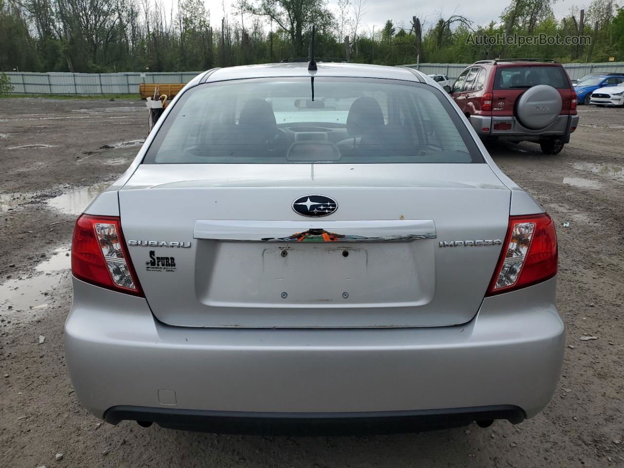 2009 Subaru Impreza 2.5i Silver vin: JF1GE61629H514541