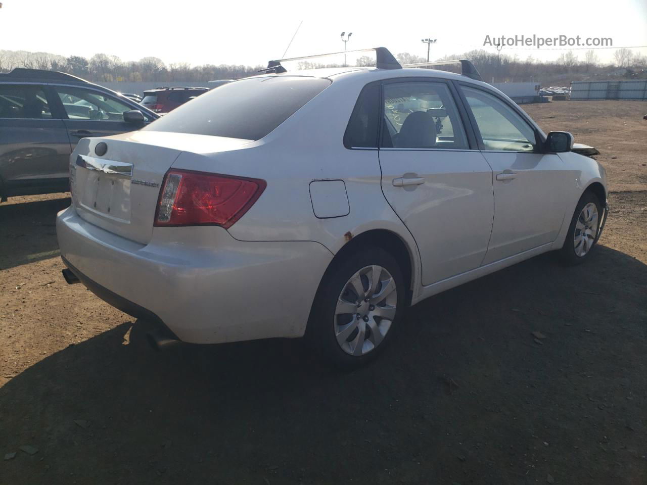 2009 Subaru Impreza 2.5i White vin: JF1GE61649G503742