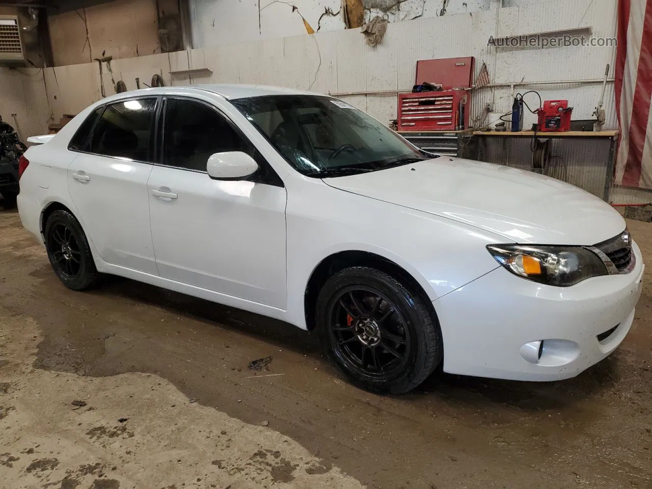 2009 Subaru Impreza 2.5i White vin: JF1GE61659H505588