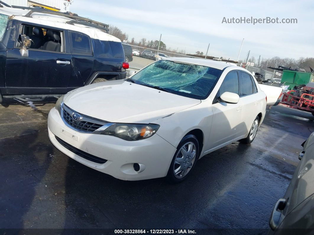 2009 Subaru Impreza 2.5i White vin: JF1GE61659H506143