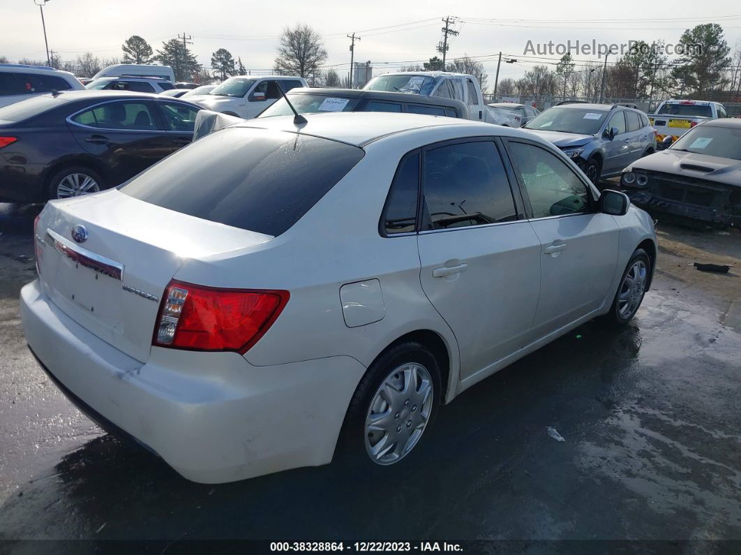 2009 Subaru Impreza 2.5i White vin: JF1GE61659H506143