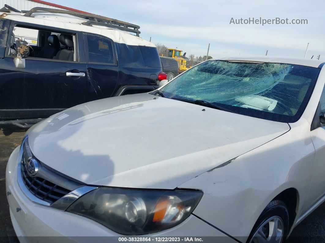 2009 Subaru Impreza 2.5i White vin: JF1GE61659H506143