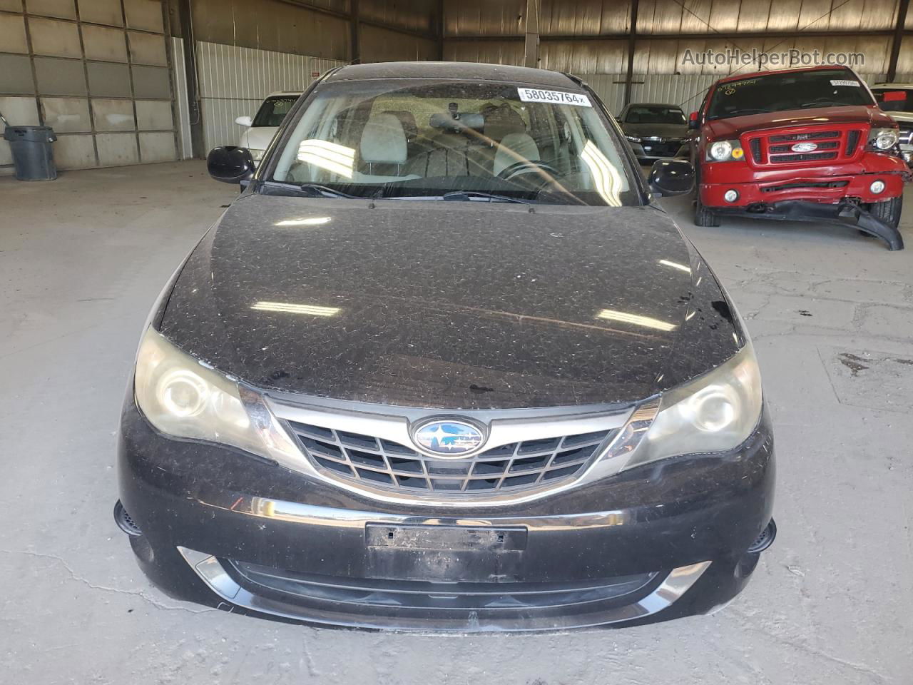 2009 Subaru Impreza 2.5i Black vin: JF1GE61659H508720