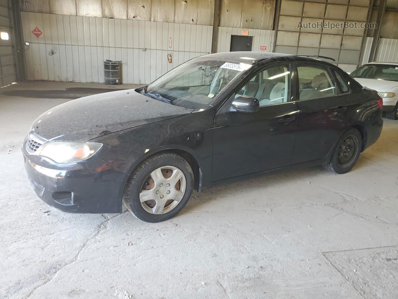 2009 Subaru Impreza 2.5i Black vin: JF1GE61659H508720