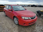 2009 Subaru Impreza 2.5i Red vin: JF1GE61659H509284