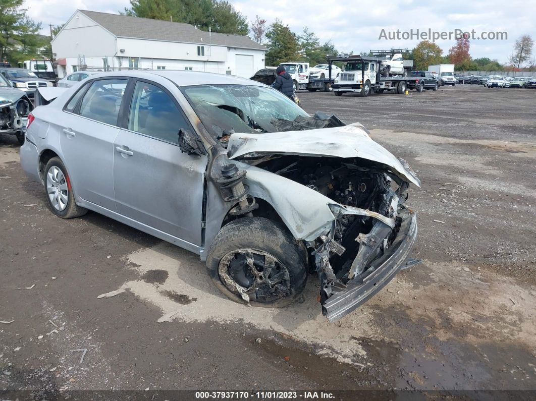 2009 Subaru Impreza 2.5i Silver vin: JF1GE61659H516056