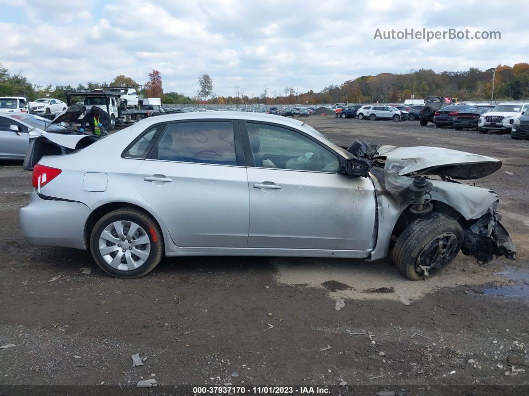 2009 Subaru Impreza 2.5i Silver vin: JF1GE61659H516056