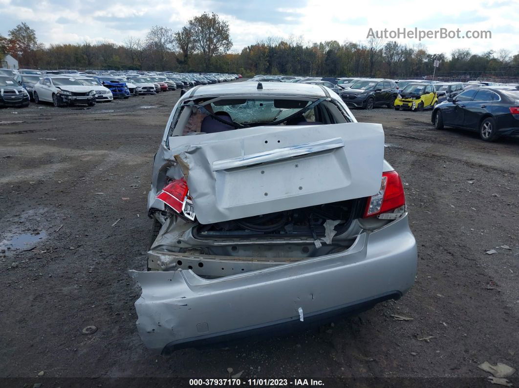 2009 Subaru Impreza 2.5i Silver vin: JF1GE61659H516056