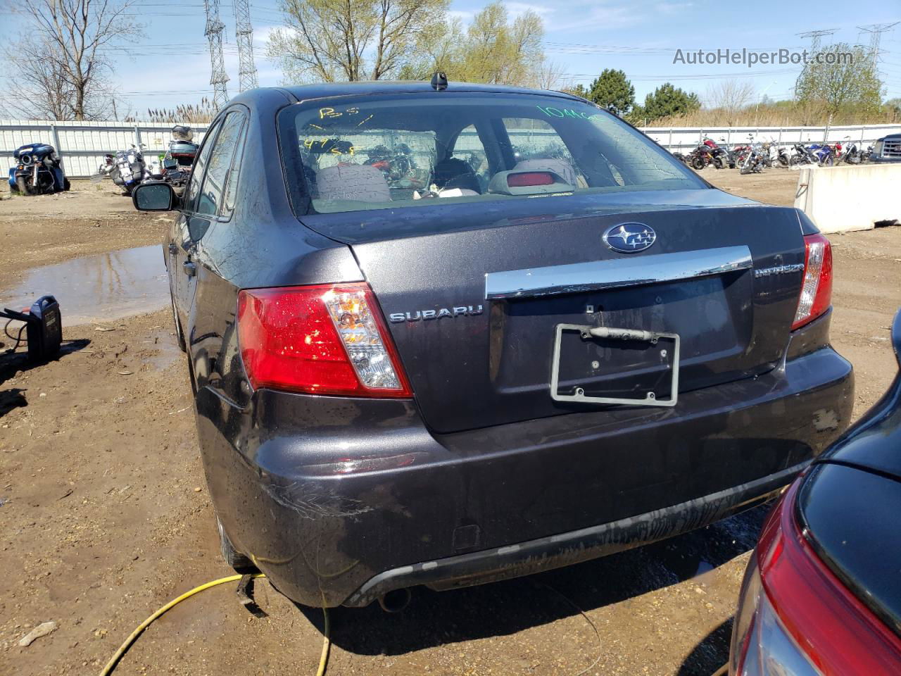 2009 Subaru Impreza 2.5i Charcoal vin: JF1GE61669H500058