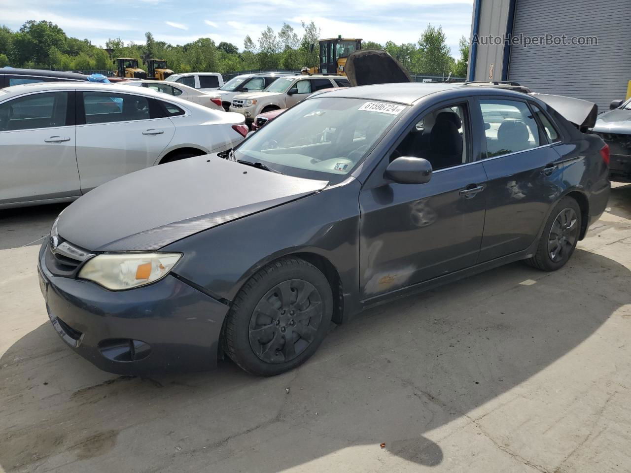 2009 Subaru Impreza 2.5i Gray vin: JF1GE61669H500416