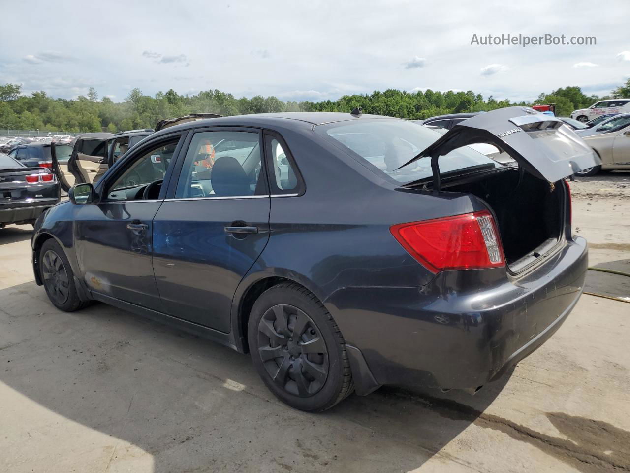 2009 Subaru Impreza 2.5i Gray vin: JF1GE61669H500416