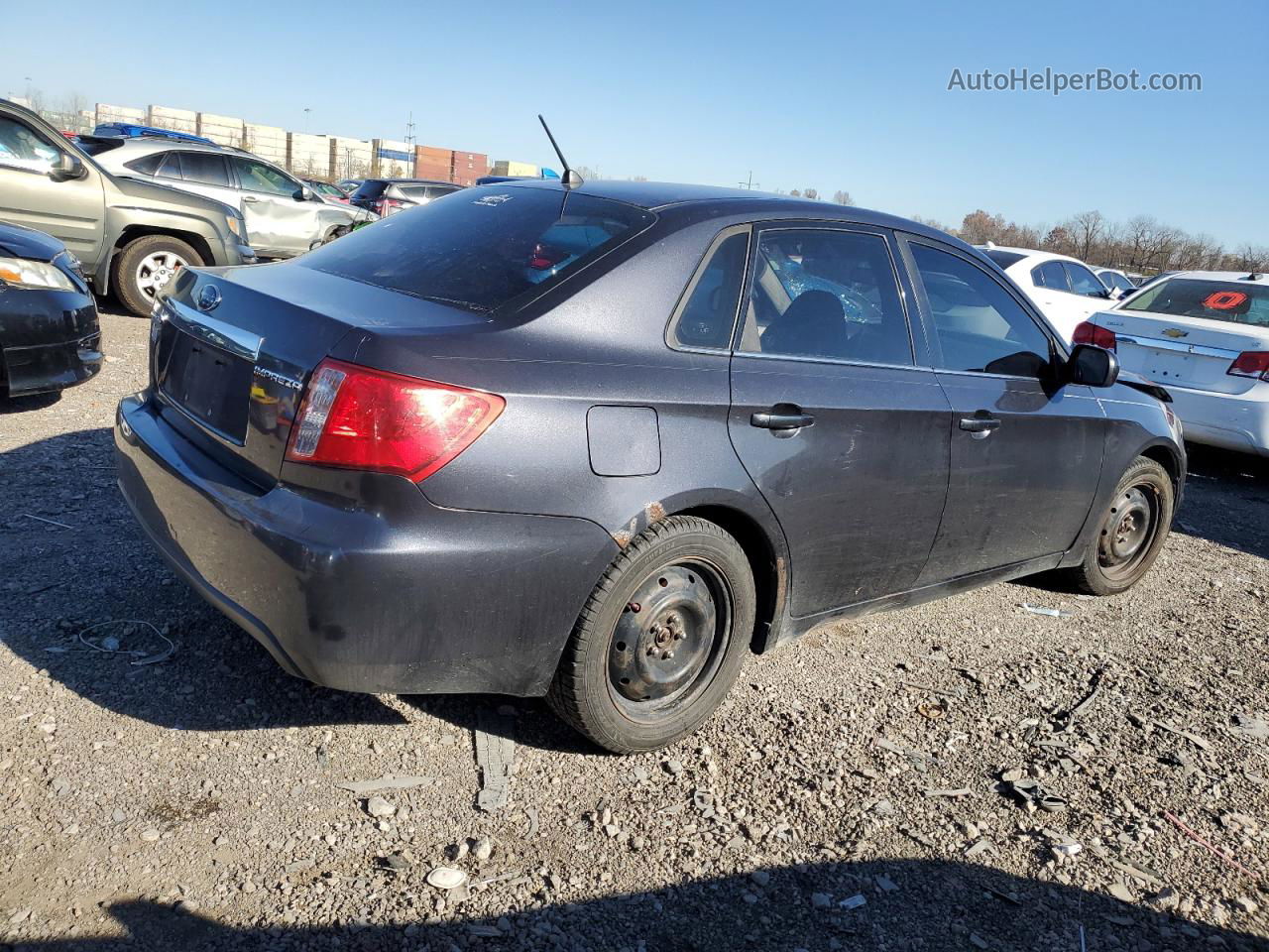 2009 Subaru Impreza 2.5i Серый vin: JF1GE61669H501887