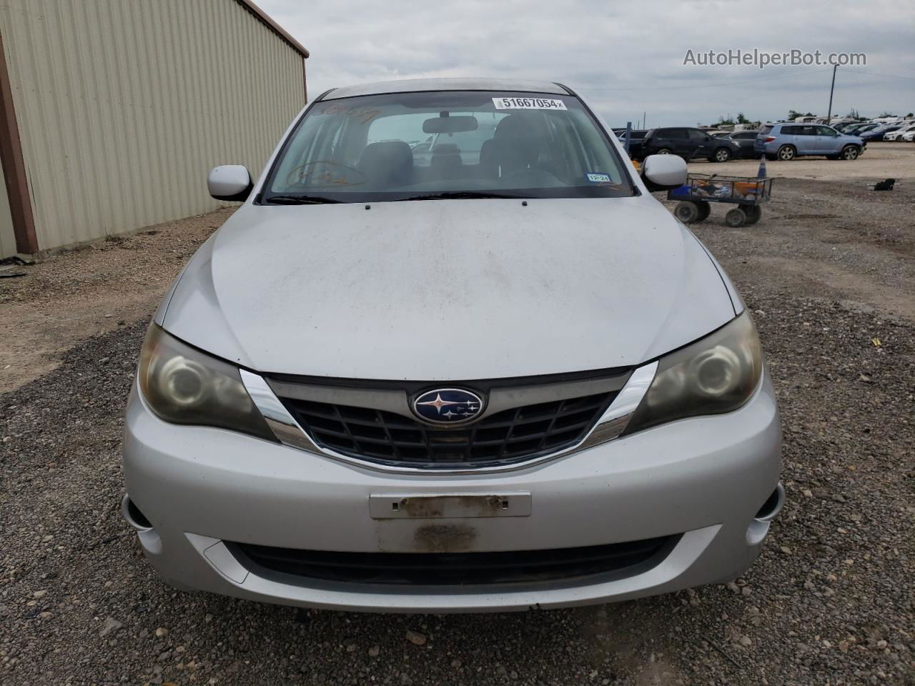 2009 Subaru Impreza 2.5i Silver vin: JF1GE61679G501659